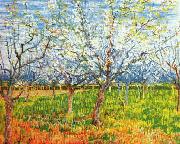 Vincent Van Gogh Orchard in Blossom Norge oil painting reproduction